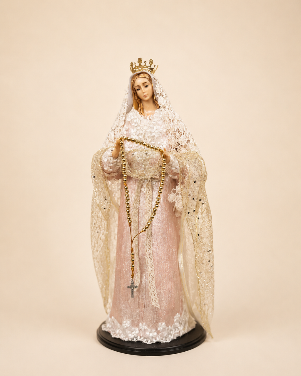 Detalles del Cielo | Virgen Artesanal en Arte Quiteño