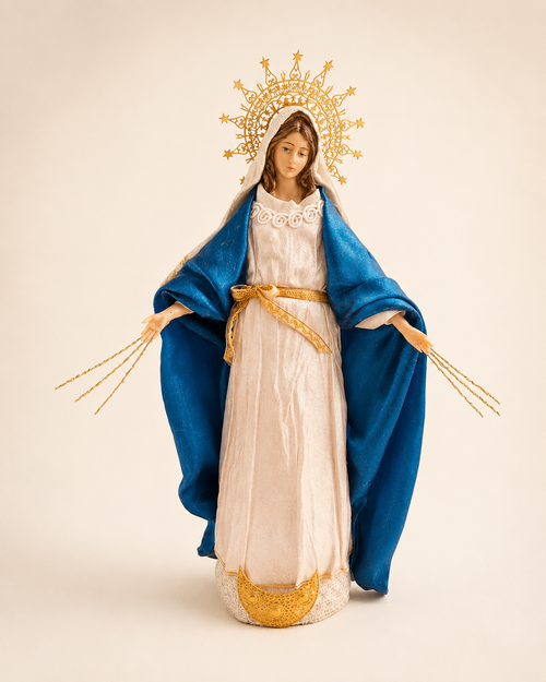 Detalles del Cielo | Virgen Artesanal en Arte Quiteño
